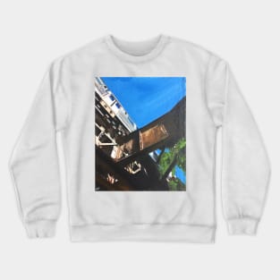 Chicago, Train On The Loop Crewneck Sweatshirt